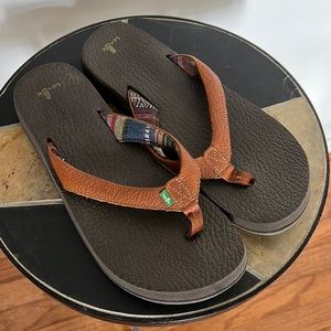 Sanuk womens yoga mat flip flops